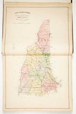 1892 Hurd New Hampshire Atlas
