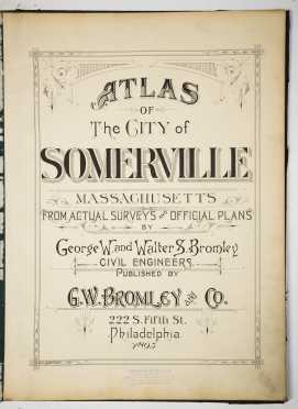 Atlas of Somerville, Massachusetts, 1916