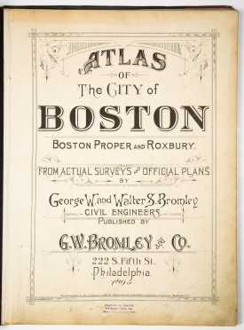 Atlas of the City of Boston, 1895