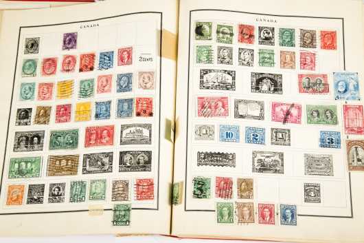 Lot of Two Stamp Albums