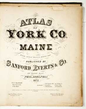 Atlas of York Co. Maine