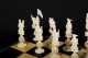 Chinese Export Carved Ivory Chess Set