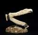 Two Carved Walrus Tusk Figures