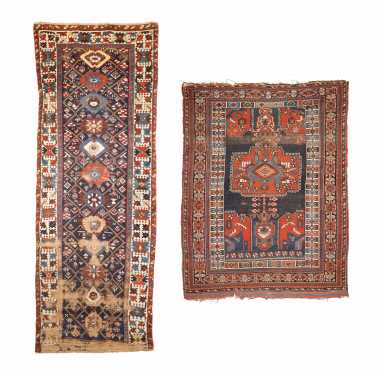 Two Antique Oriental Rugs