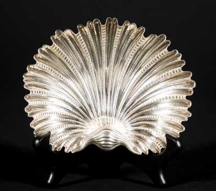 "Buccellati" Sterling Silver Oyster Shell Dish