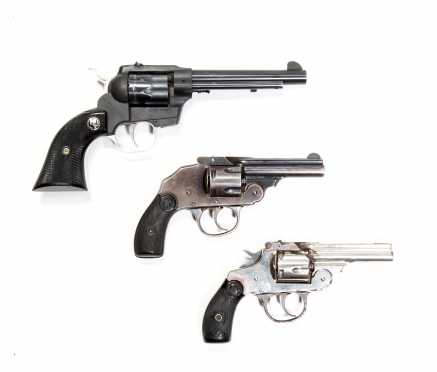 Pistol Lot of Three Revolvers