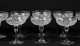 Lot of 29 Webb, England Cut Glass Wine and Dessert Glasses
