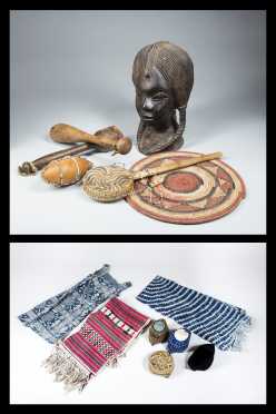 A Group of Nigerian Ethnographic Objects