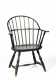 Paint Decorated Bowback Windsor Armchair