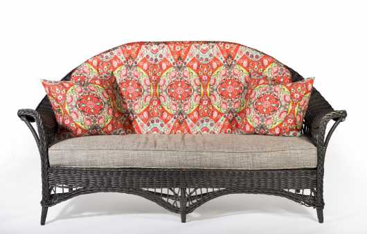 Paine Furniture Co. Wicker Sofa