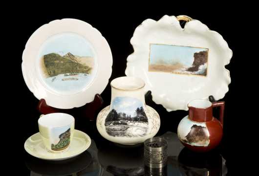 Six White Mountain Commemorative Items