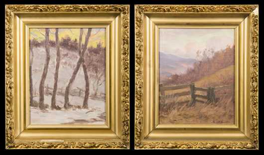 Pair of Daniel Santry Paintings