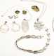 Large Lot of Silver and Sterling Silver Jewelry