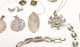 Large Lot of Silver and Sterling Silver Jewelry