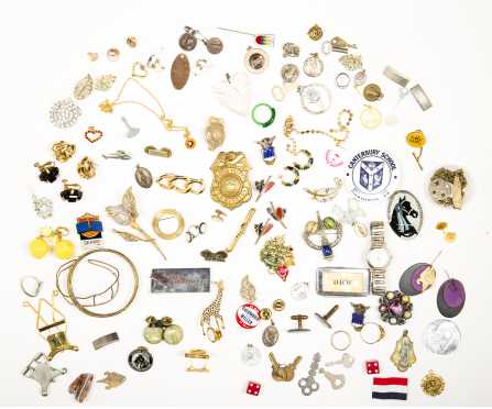 Large Lot Costume Pins, Brooches and More.