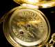 Breitling 18kt. Pocket Watch and 14kt. Watch Chain