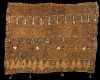 A Large Decorated Tapa Cloth, New Guinea, possibly New Britain