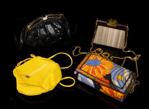 Fendi Evening Bag and Three Other Bags