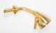 Sherle Wagner 24kt. Gold Plated Swan Shower and Tub Fixtures