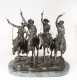 After Frederic Remington Bronze "Coming Through the Rye"