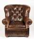 Leather Lounge Chair, Made by "Restoration Hardware"