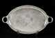 Early 19thC London Coin Silver Handled Tray