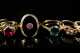 Victorian Lot of Seven Rings