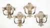Set of Four French Style Wall Sconces