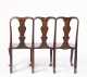 English Mahogany Triple Chair Back Settee ** AVAILABLE FOR $1800.00**