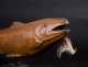 Signed Wooden Salmon