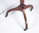 English Regency Mahogany Sewing Stand and Low Table