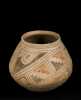 Southwest Native American Bulbous Decorated Pot