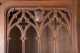 Gothic Revival Carved Walnut Armoire