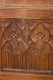 Gothic Revival Carved Walnut Armoire