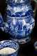 Lot of Historical Blue Staffordshire