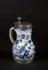 Continental 17thC Blue and White Delft Tankard