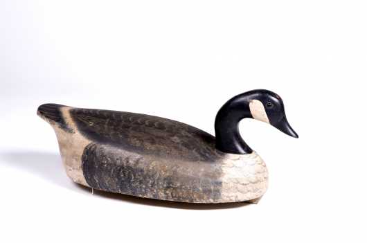 Hollow Body Goose Decoy with Mt. Pleasant Mark