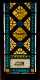 Three Stained Leaded Glass Windows