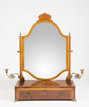 English Regency Style Dressing Mirror