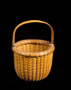 Miniature "Nantucket" Handled Basket