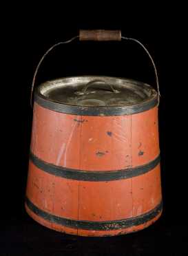 "Alfred, Maine 1862" Shaker Lidded Bucket