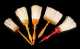 Lot of Five Canterbury, NH Shaker Brushes