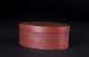 Shaker Three Finger Oval Red Painted Box