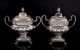 Pair of NY Coin Silver Serving Pots