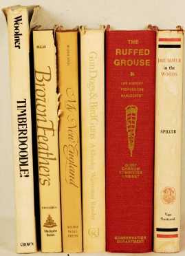 Lot Six Volumes of Bird Hunting Related Books, 4 are inscribed