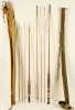 Lot of 2 bamboo rods 