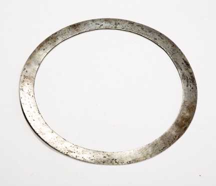 Wrought Iron Disc Shaped Knife
