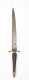Exceptional Battle Used English Plug Bayonet Ca: 1700 With Crown Mark On Both Sides Of Blade