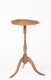 "Dunlap" Curly Maple Octagonal Queen Anne Candle Stand