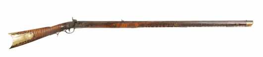Very Rare Circa 1818 Henry Deringer Indian Trade Rifle in Original Percussion With Original Uncleaned Surface